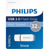 Wholesale-Philips PHMMD32GSNOWU2 Snow Edition 32GB USD 2.0-Electro Vision Inc