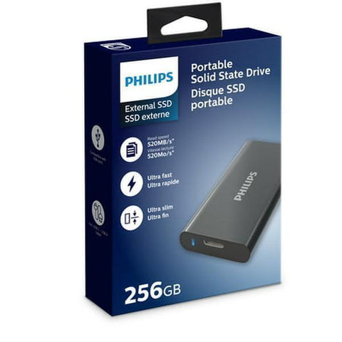Wholesale-Philips PHSSD256GP300 External SSD 256 GB-Electro Vision Inc