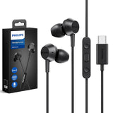 Wholesale-Philips PRO6105 Audio Wired Earbuds, Headphone with Mic, Hi-Res Audio Bl-Electro Vision Inc