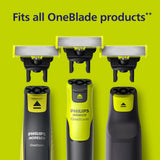 Wholesale-Philips QP1424/70 Norelco Oneblade Original Face, Powered Electric Shaver and Trimmer, QP1424/70-Electro Vision Inc