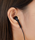 Wholesale-Philips SHE1405 In-Ear Headphone Headset with Mic - Black-Earbuds | Headphone-Electro Vision Inc