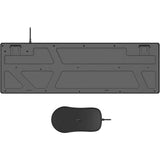 Wholesale-Philips SPT6214/ENG Wired Keyboard and Mouse Combo-Electro Vision Inc