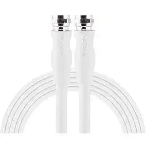 Wholesale-Philips SWV2175H/37 Coax Cable RG6 25ft White-Electro Vision Inc