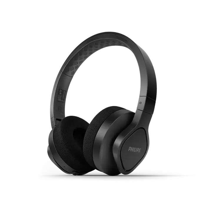 Wholesale-Philips TAA4216BK Wireless Headphones, Over-Ear Bluetooth Headphones-Headphones-Electro Vision Inc