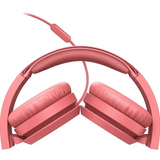 Wholesale-Philips TAH4105RD Wired On-Ear Headphones 3.5mm with Mic - Red-Headphones-Electro Vision Inc