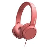 Wholesale-Philips TAH4105RD Wired On-Ear Headphones 3.5mm with Mic - Red-Headphones-Electro Vision Inc