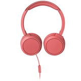 Wholesale-Philips TAH4105RD Wired On-Ear Headphones 3.5mm with Mic - Red-Headphones-Electro Vision Inc