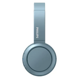 Wholesale-Philips TAH4205BL/00 Wireless On-Ear Headphones Bluetooth USB-C - Blue-Headphones-Electro Vision Inc