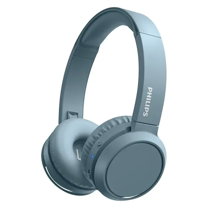 Wholesale-Philips TAH4205BL/00 Wireless On-Ear Headphones Bluetooth USB-C - Blue-Headphones-Electro Vision Inc