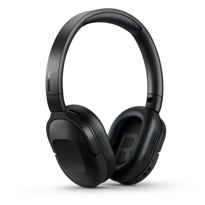 Wholesale-Philips TAH6506BK/00 Wireless Over-Ear Headphones Bluetooth USB-C - Black-Headphones-Electro Vision Inc