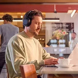 Wholesale-Philips TAH6509BK Wireless Over-Ear Headphones ANC Bluetooth USB-C Black-Headphones-Electro Vision Inc