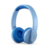 Wholesale-Philips TAK4206BL Kids Wireless On-Ear Headphones Blue-Headphone-Electro Vision Inc