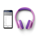 Wholesale-Philips TAK4206PK Kids Wireless On-Ear Headphones Pink-Headphone-Electro Vision Inc