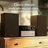 Wholesale-Philips TAM3205M2 Micro HiFi System CD Player Bluetooth FM USB 20W 110/240V-Stereo Speakers-Electro Vision Inc