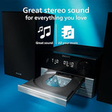 Wholesale-Philips TAM3205M2 Micro HiFi System CD Player Bluetooth FM USB 20W 110/240V-Stereo Speakers-Electro Vision Inc
