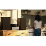 Wholesale-Philips TAM3205M2 Micro HiFi System CD Player Bluetooth FM USB 20W 110/240V-Stereo Speakers-Electro Vision Inc