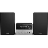 Wholesale-Philips TAM3205M2 Micro HiFi System CD Player Bluetooth FM USB 20W 110/240V-Stereo Speakers-Electro Vision Inc