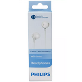Wholesale-Philips TAUE100WT 1000 Series Headset - White-Headset-Electro Vision Inc