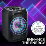 Wholesale-Philips TAX2208 Portable Bluetooth Speaker 8" - Black-Speaker-Electro Vision Inc