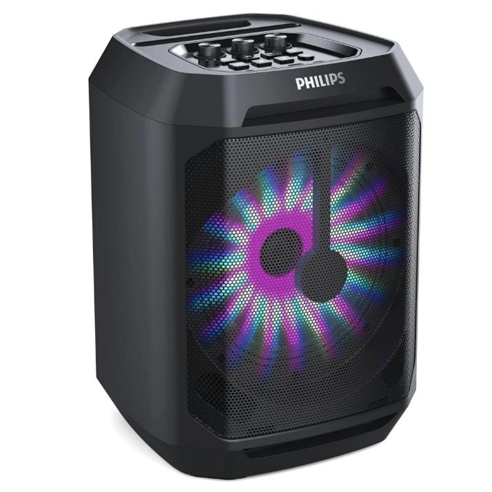 Wholesale-Philips TAX2208 Portable Bluetooth Speaker 8" - Black-Speaker-Electro Vision Inc