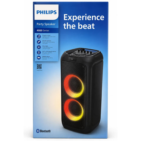 Wholesale-Philips TAX4209 Bluetooth Party Speaker 2-way-Bluetooth Speaker System-Electro Vision Inc