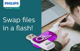 Wholesale-Philips USB Flash Drive 64GB-Flash Drive-Electro Vision Inc
