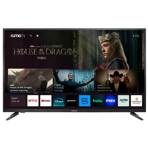 Wholesale-Pioneer - 43" Class LED 4K UHD Smart Xumo TV-Smart TV-Electro Vision Inc