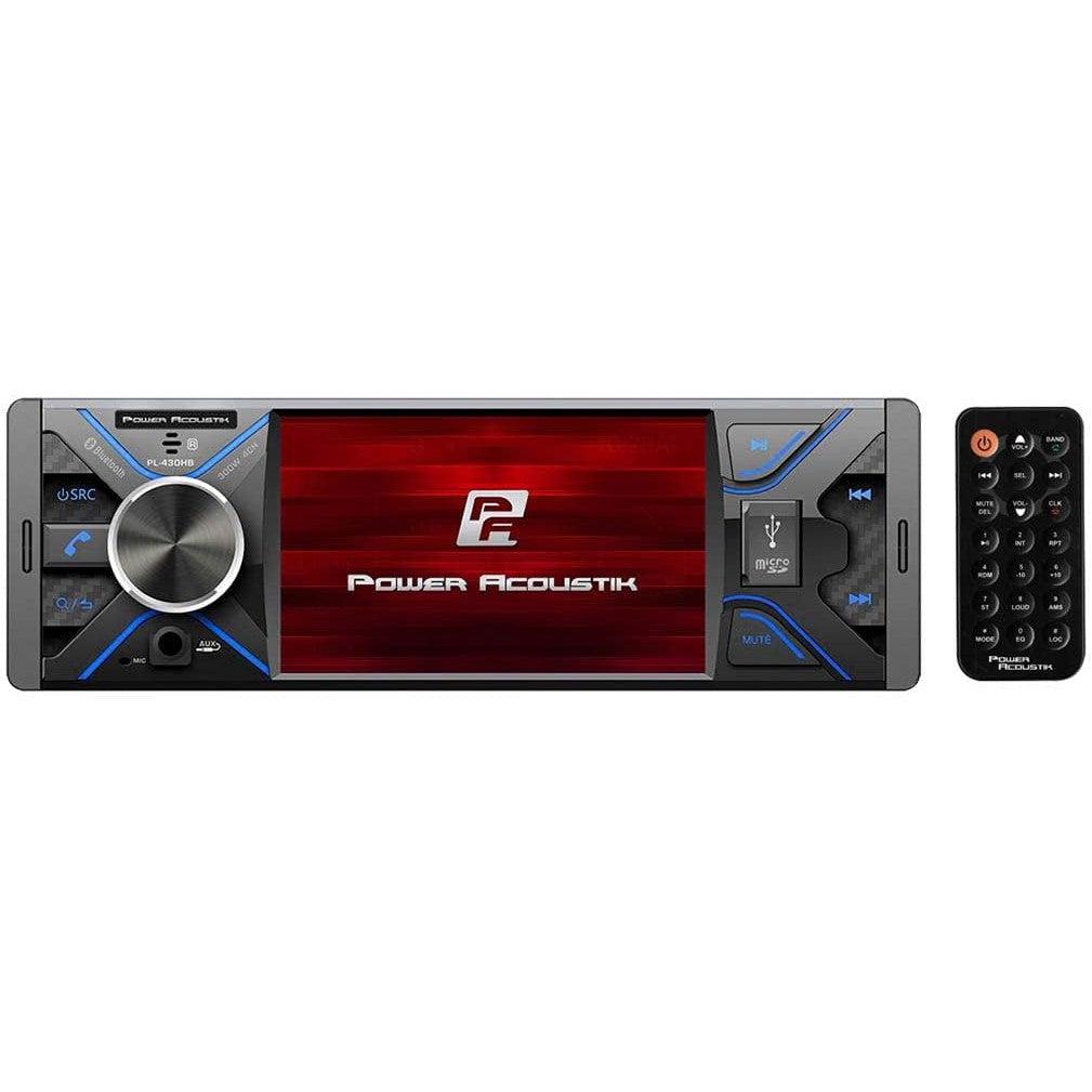 Wholesale-Power Acoustik PL-430HB Single-DIN in-Dash DVD 4.3-Inch-DVD Receiver-Electro Vision Inc