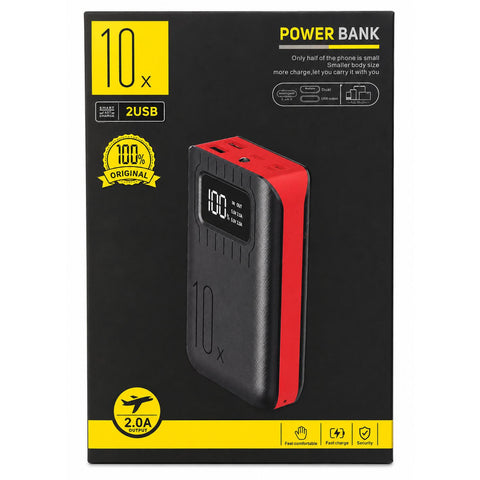 Wholesale-Power Bank PB-114 Dual USB, 2.0A Output 10000mAh-Power Bank-Electro Vision Inc