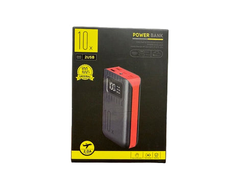 Wholesale-Power Bank PB-114 Dual USB, 2.0A Output 10000mAh-Power Bank-Electro Vision Inc