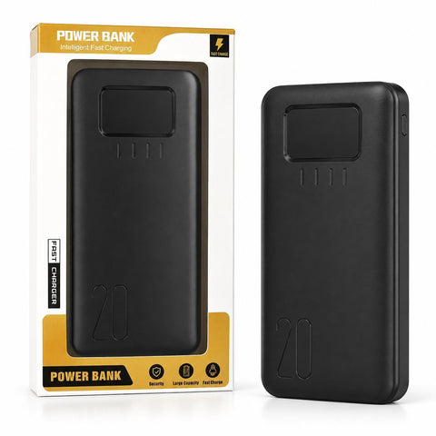 Wholesale-Power Bank PB-118 Fast Charge 20000mAh LED Display-Power Bank-Electro Vision Inc