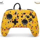 Wholesale-PowerA NSGP0083 Enhanced Wired Controller for Nintendo Switch - Pikachu Moods-Switch Controller-Electro Vision Inc