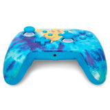 Wholesale-PowerA NSGP0090-01 Enhanced Wired Controller for Nintendo Switch - Tie Dye Pikachu-Switch Controller-Electro Vision Inc