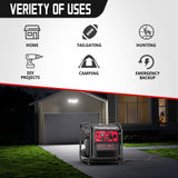 Wholesale-PowerSmart PS-4400W Gasoline Inverter Generator for Outdoor and Home Use,EPA Compliant - 4400-Watt-Electro Vision Inc