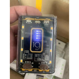 Wholesale-Powerbank - 10,000mAh - Transparent-Power Bank-Electro Vision Inc