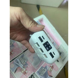 Wholesale-Powerbank - 10,000mAh - with Mirror and Built In Cables-Power Bank-Electro Vision Inc