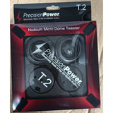 Wholesale-Precision Power T.2 1" Pro Audio Bullet Tweeters-Tweeter-Electro Vision Inc