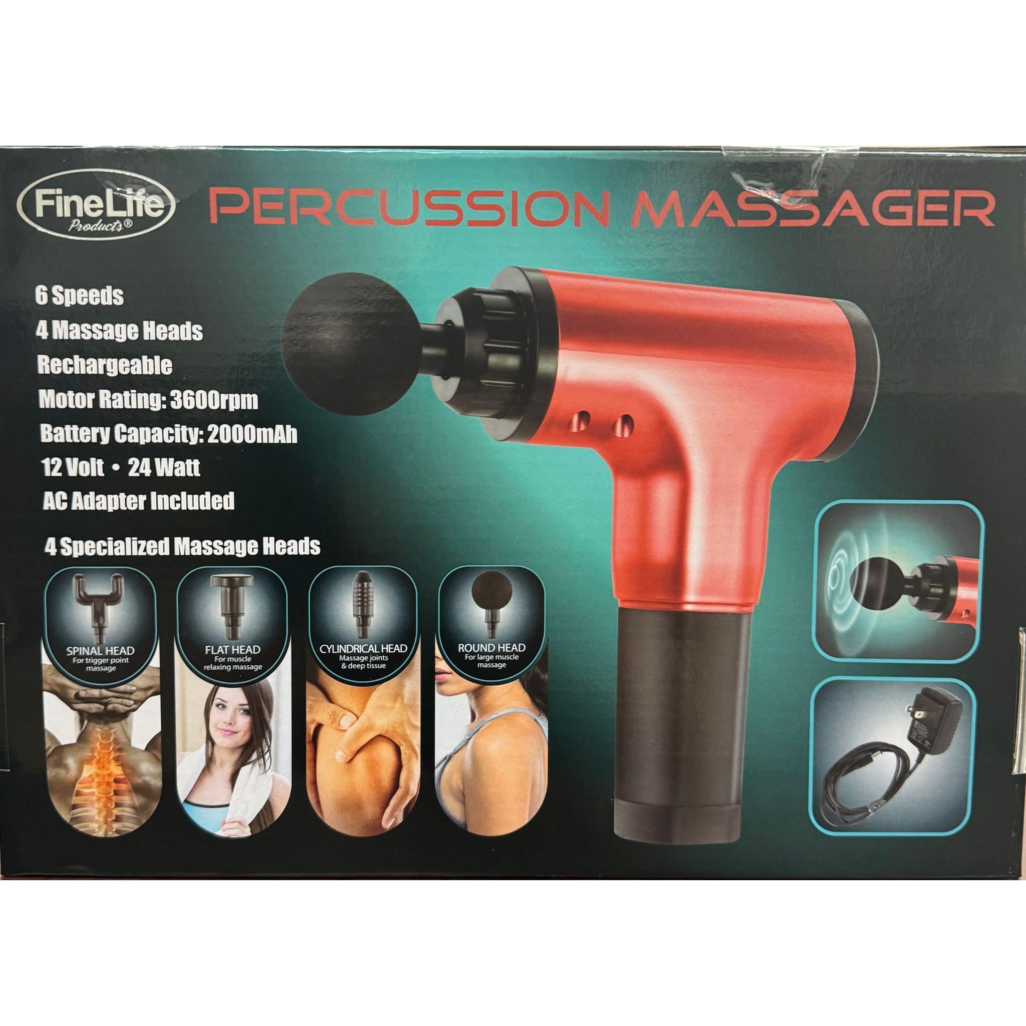 Wholesale-Precussion Massage Gun-Electro Vision Inc