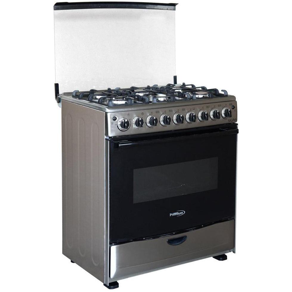 Wholesale-Premium PGS3006 Gas Stove 6 Burners 30" - Stainless Steel-Gas Stove-Electro Vision Inc