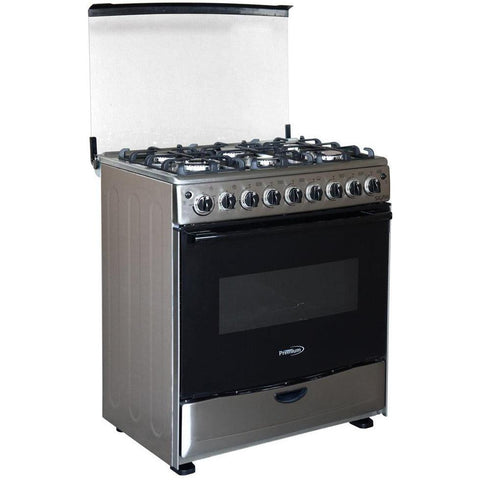 Wholesale-Premium PGS3006 Gas Stove 6 Burners 30" - Stainless Steel-Gas Stove-Electro Vision Inc