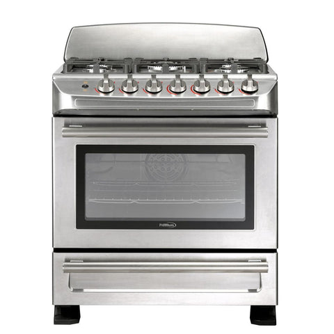 Wholesale-Premium PGS3016 Gas Stove 5 Burners 30" - Stainless Steel-Gas Stove-Electro Vision Inc