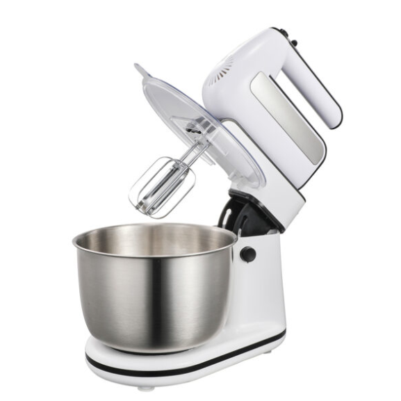 Wholesale-Premium PHSM4005Electric Hand and Stand Mixer 2 in 1 - White-Food Mixers & Blenders-Electro Vision Inc