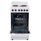 Wholesale-Premium PRE2025GW Electric Stove 20'' - White-Electric Stove-Electro Vision Inc