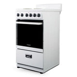 Wholesale-Premium PRE2025GW Electric Stove 20'' - White-Electric Stove-Electro Vision Inc