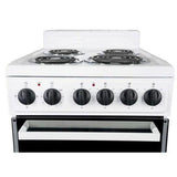 Wholesale-Premium PRE2025GW Electric Stove 20'' - White-Electric Stove-Electro Vision Inc