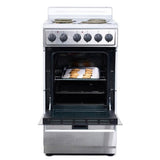 Wholesale-Premium PRE2423GS Range Freestanding 4 Burner Electric Stove 24"-Electric Stove-Electro Vision Inc