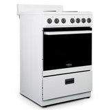 Wholesale-Premium PRE2425GW Electric Stove 24'' - White-Electric Stove-Electro Vision Inc