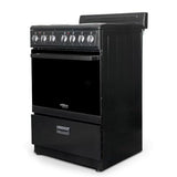 Wholesale-Premium PRE2427GB Electric Stove 24'' - Black-Electric Stove-Electro Vision Inc