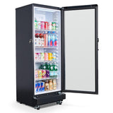 Wholesale-Premium PRNS7170DX Single Door Merchandiser Refrigerator 7.1 CU FT-Refrigerator-Electro Vision Inc