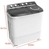 Wholesale-Premium PWM1020PX Twin-tub Washing Machine - 10 Kg-Washing Machine-Electro Vision Inc